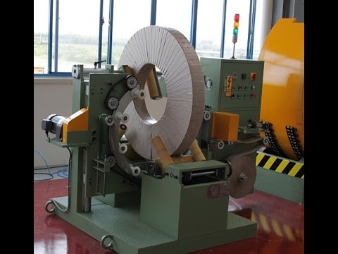 “Enhanced Steel Coil Packaging Solution: Compact and Efficient Wrapping Machine”