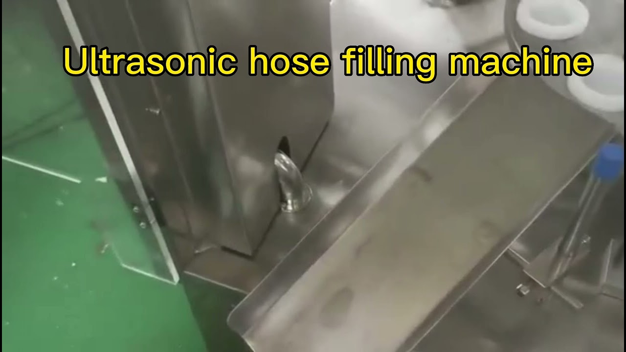 “Hose Filling Machine Enhanced with Ultrasonic Technology” “Hose Filling Machine Enhanced with Ultrasonic Technology”