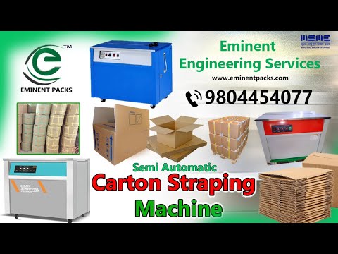 Innovative Box Sealing Solution: Enhanced Strapping Machine for Efficient Packaging