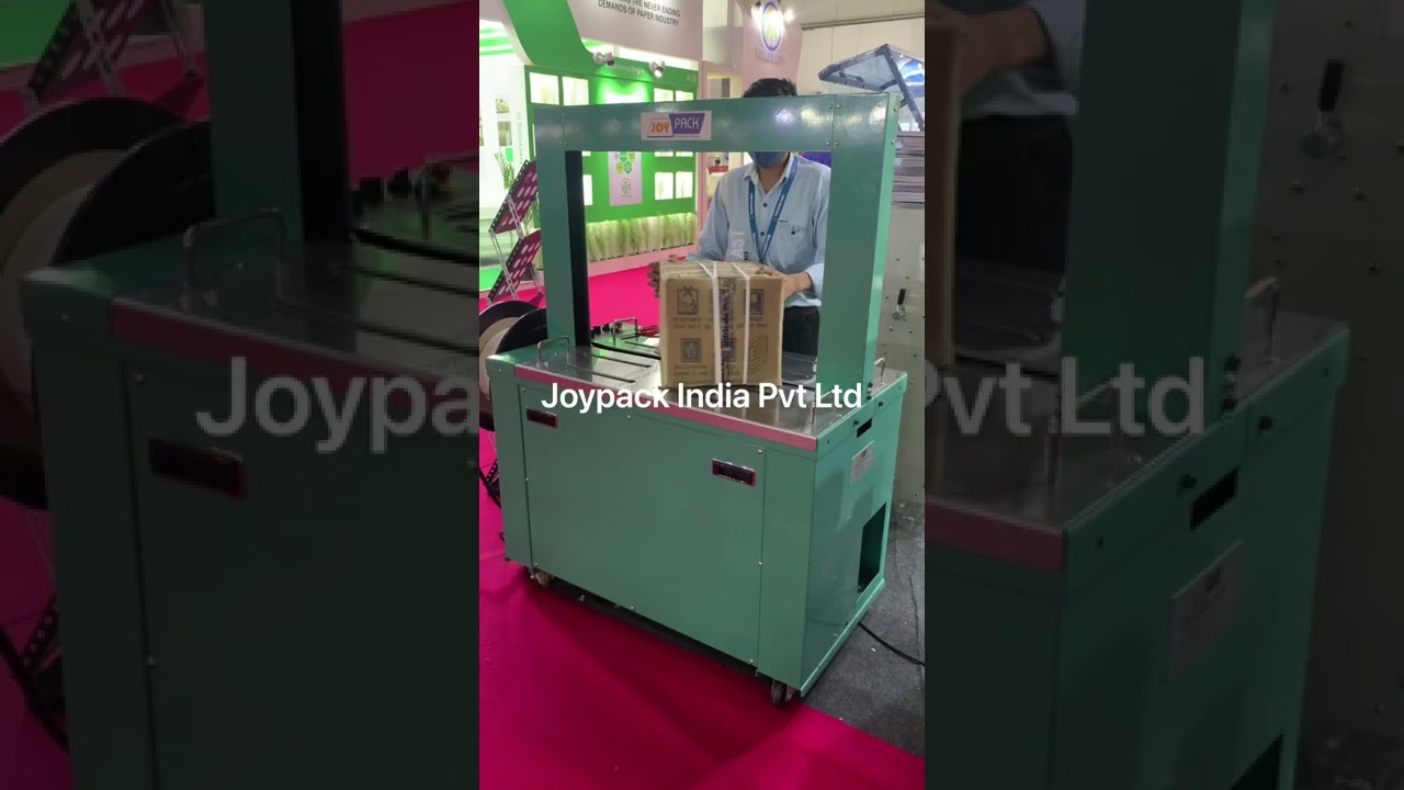 Innovative Box Securing Solution: Revolutionizing Strapping with an Automatic & Efficient Machine