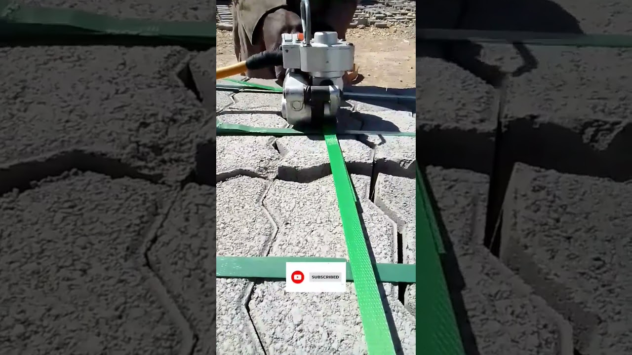 Innovative DIY Solution: Boost Efficiency with a Compact Brick Strapping Machine