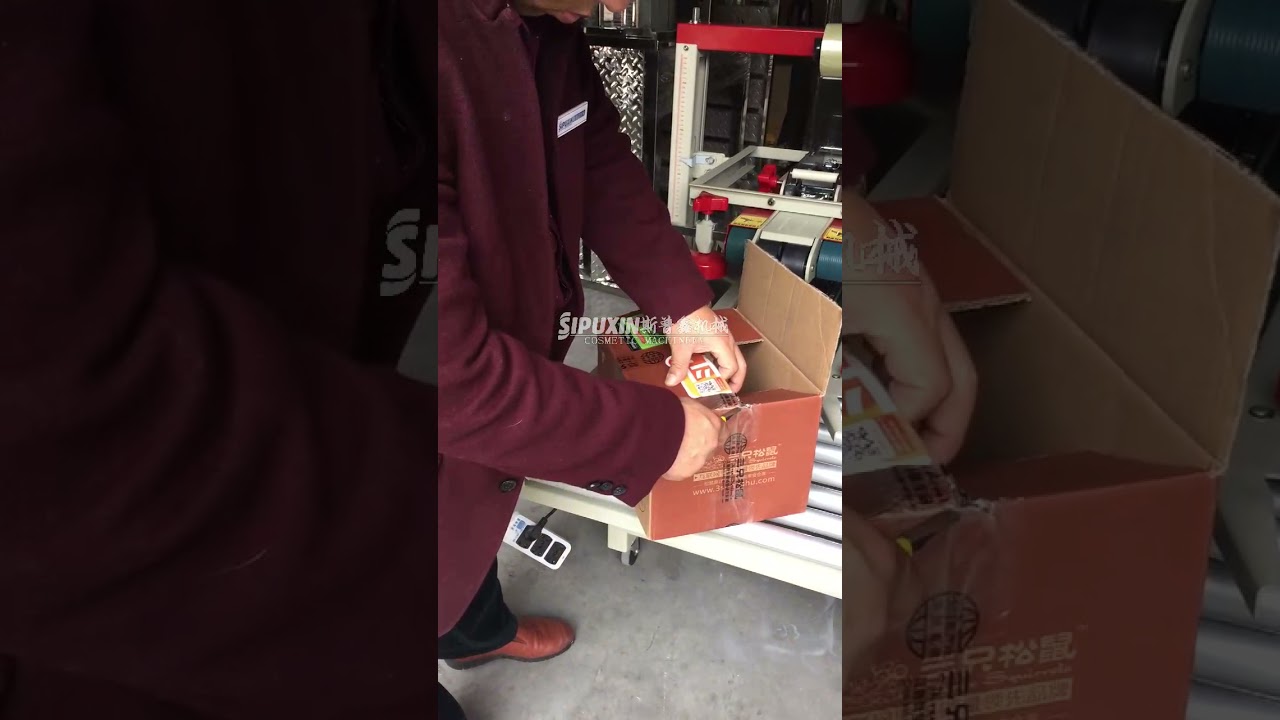 “Innovative Semi-Automatic Carton Strapping Device: Streamlining Packaging Efficiency with Linear Shape Technology”