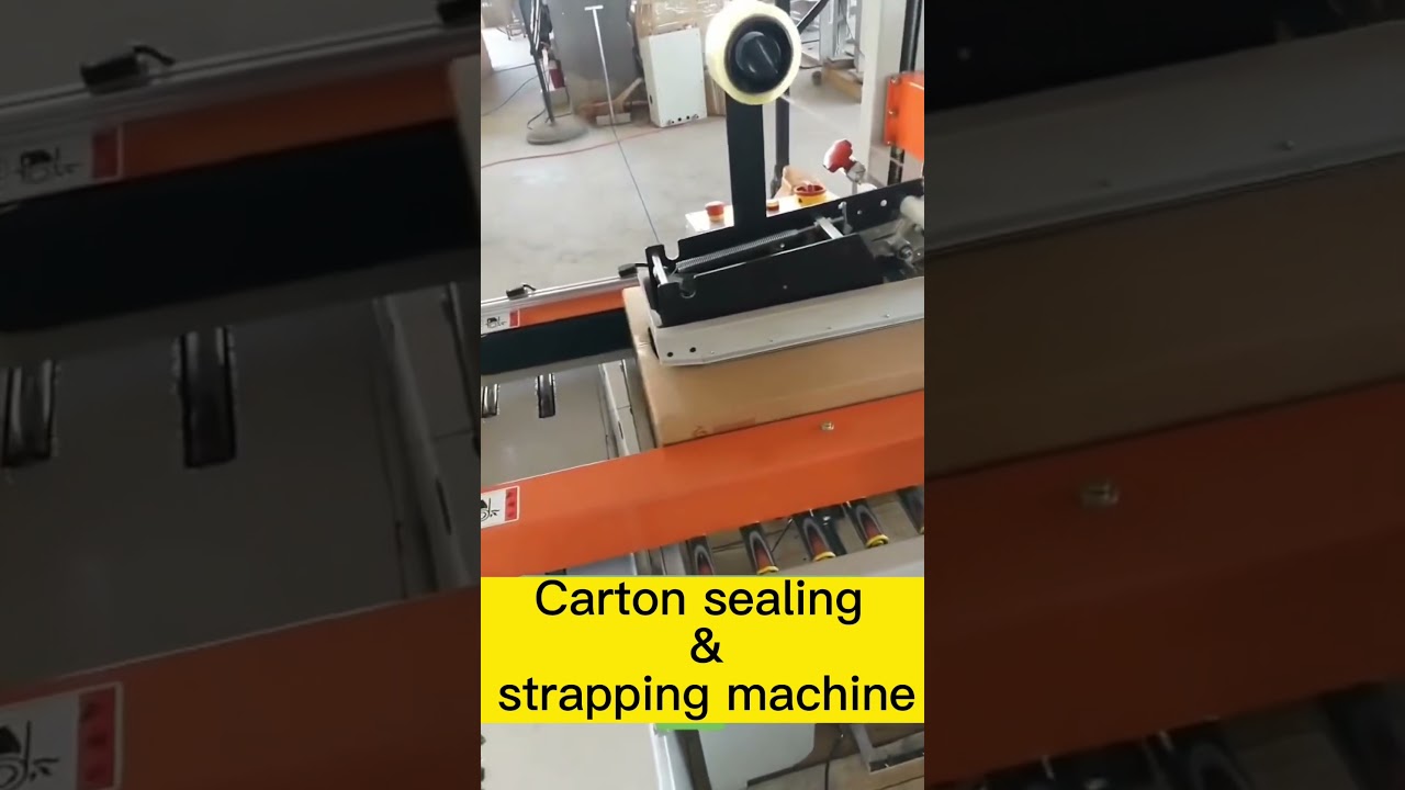 Innovative Solution for Efficient Carton Packaging and Strapping: Enhanced Case Sealer and Strapper Innovative Solution for Efficient Carton Packaging and Strapping: Enhanced Case Sealer and Strapper