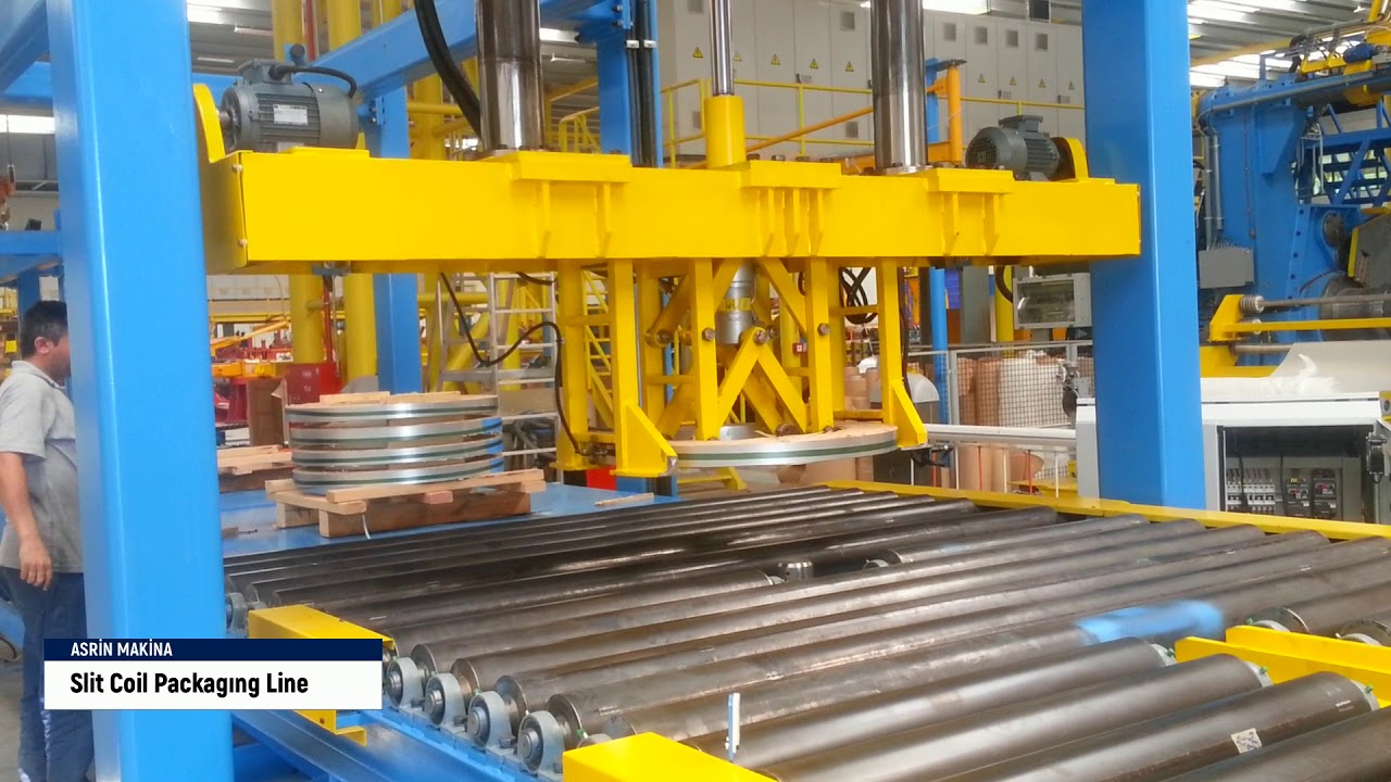 “Innovative Solution for Efficient Slit Coil Packaging: Boosting Productivity with Asrin Makina’s Advanced Line”