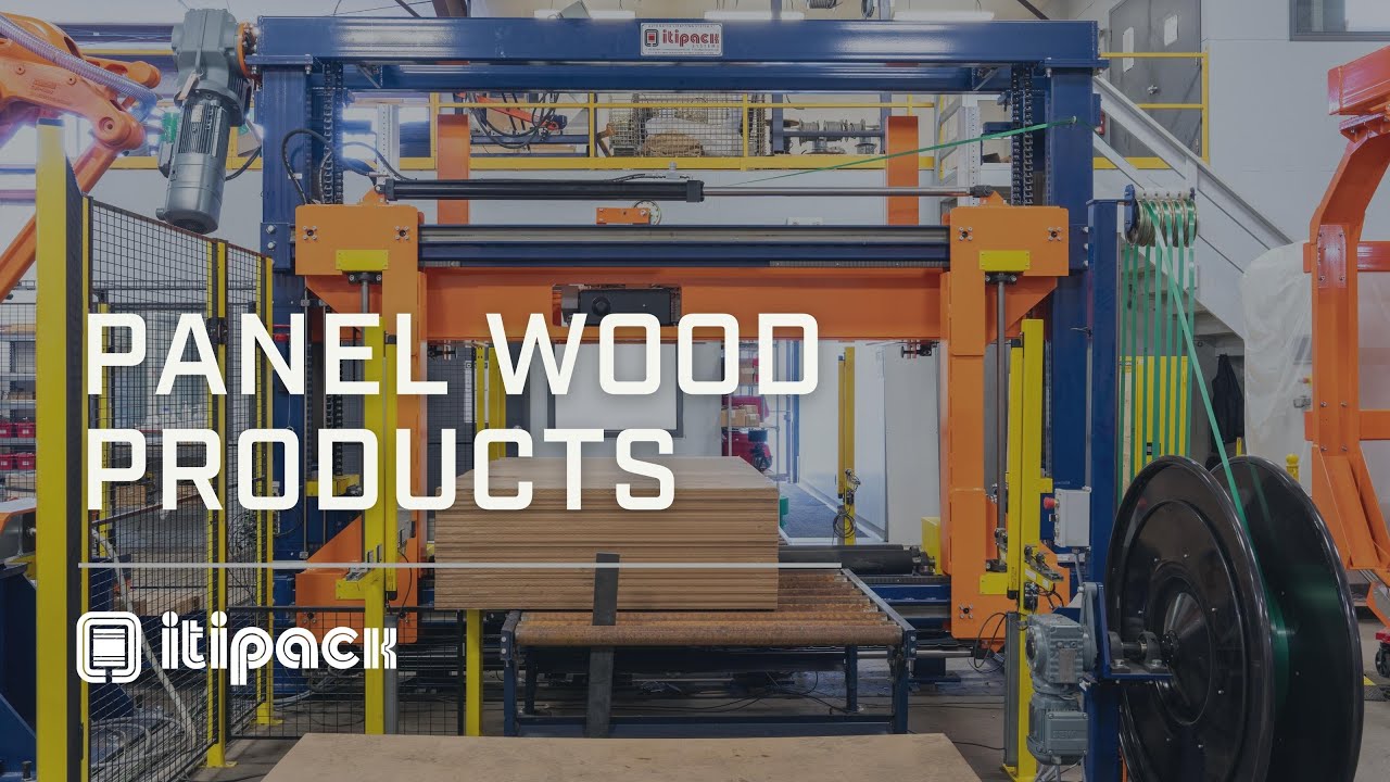 “Innovative Strapping Solution for Panel Wood Products: Streamlining Efficiency and Enhancing Packaging Integrity”