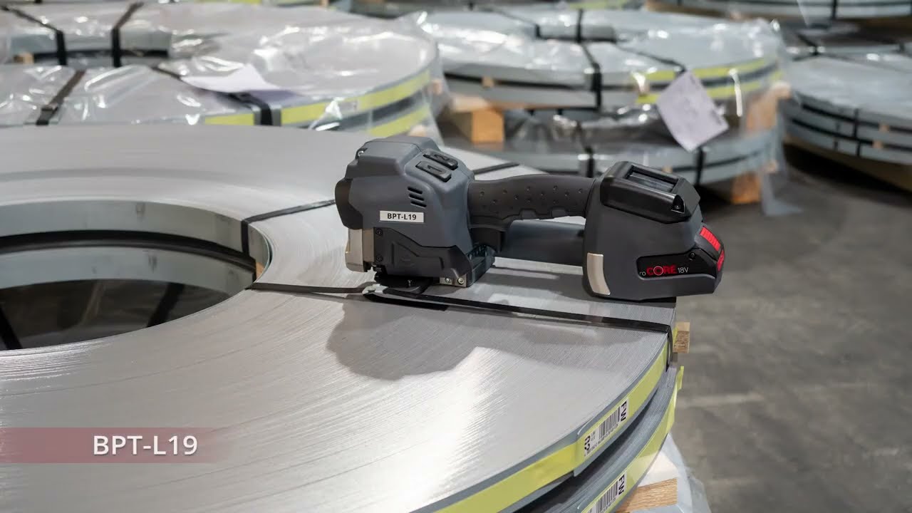 “Innovative and Efficient Steel Strapping Tools: Unleash the Power of Battery Technology!”