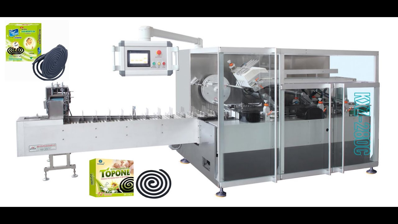 Optimize high-speed cartoner for mosquito coil packaging, enhancing efficiency.