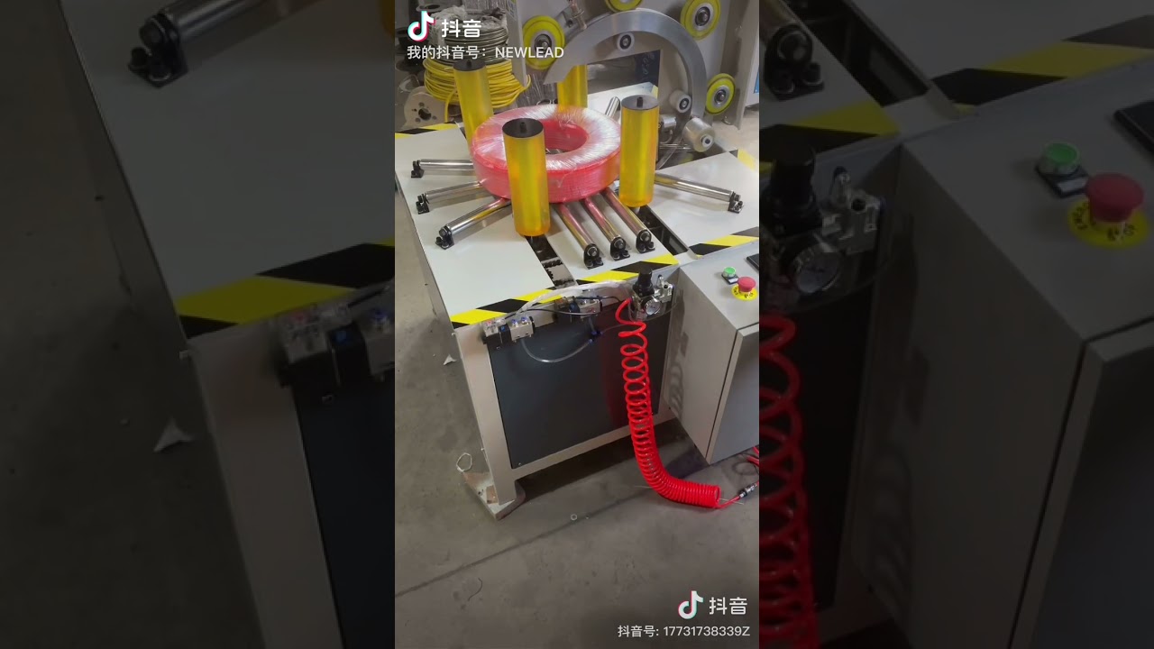 Optimized Cable Coil Wrapping for Efficient Film Packing