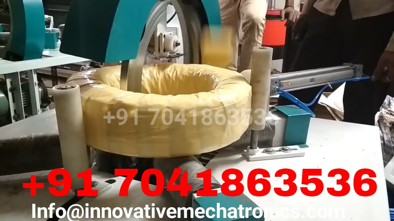 Optimized Wrapping Machine for Mild Steel Wire Packaging