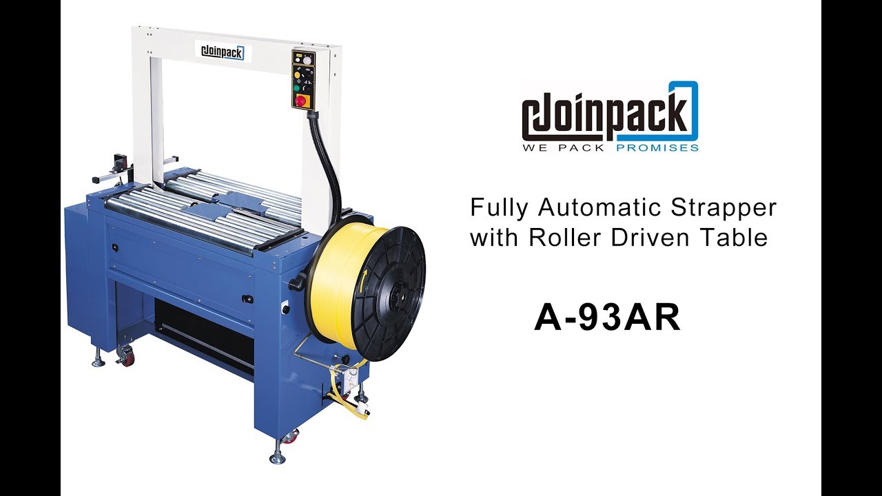 “Revolutionary Automatic Strapping Machine: Boost Efficiency and Productivity with the A-93AR Innovation”