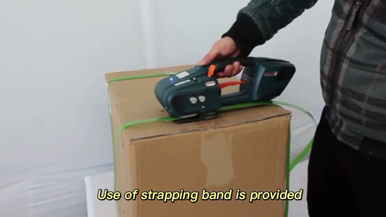 “Revolutionary Strapping Solution: Advanced Electric Hand Strapping Machine for PP/PET Band”