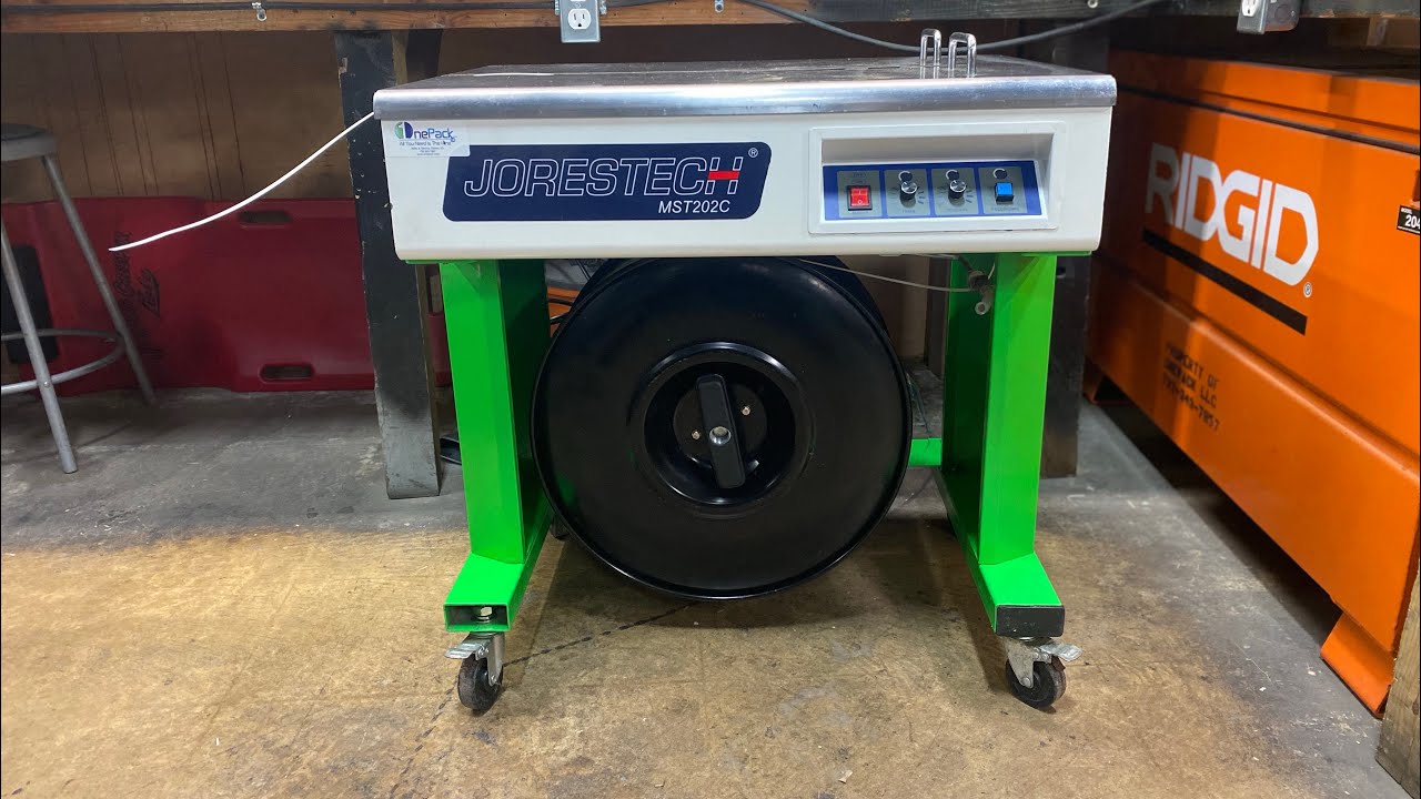 “Semi-Auto Plastic Strapping Machine: Efficiently Secure Your Goods with Jorestech MST202C – Available for Purchase!” “Semi-Auto Plastic Strapping Machine: Efficiently Secure Your Goods with Jorestech MST202C – Available for Purchase!”