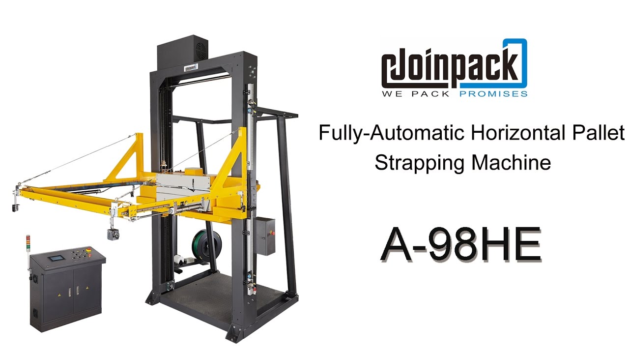 The Ultimate Horizontal Pallet Strapping Solution: Boost Efficiency with the All-New A98HE for Cola!
