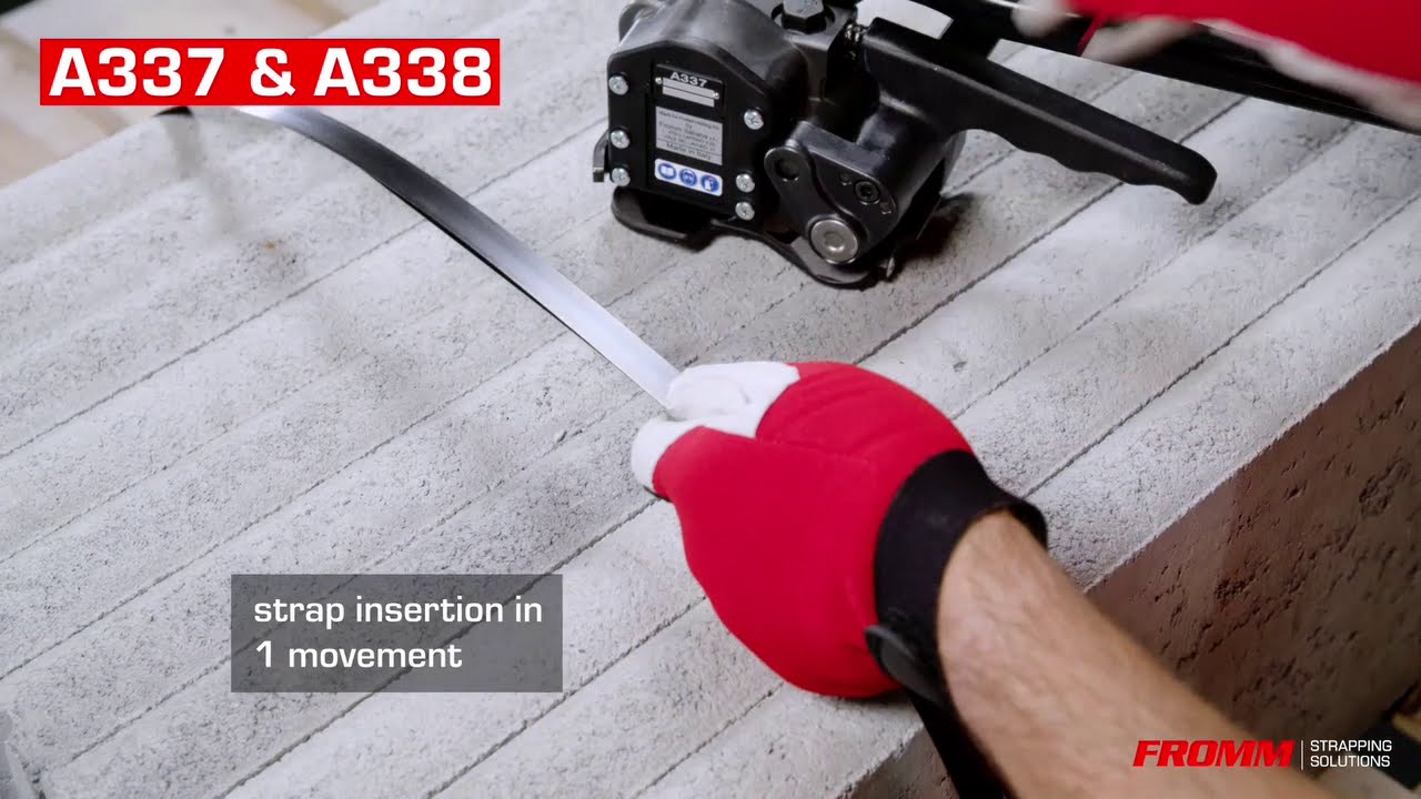 “The Ultimate Strapping Companion: A Comprehensive Guide to Mastering Steel Strapping Techniques with the A337 Manual Tool”