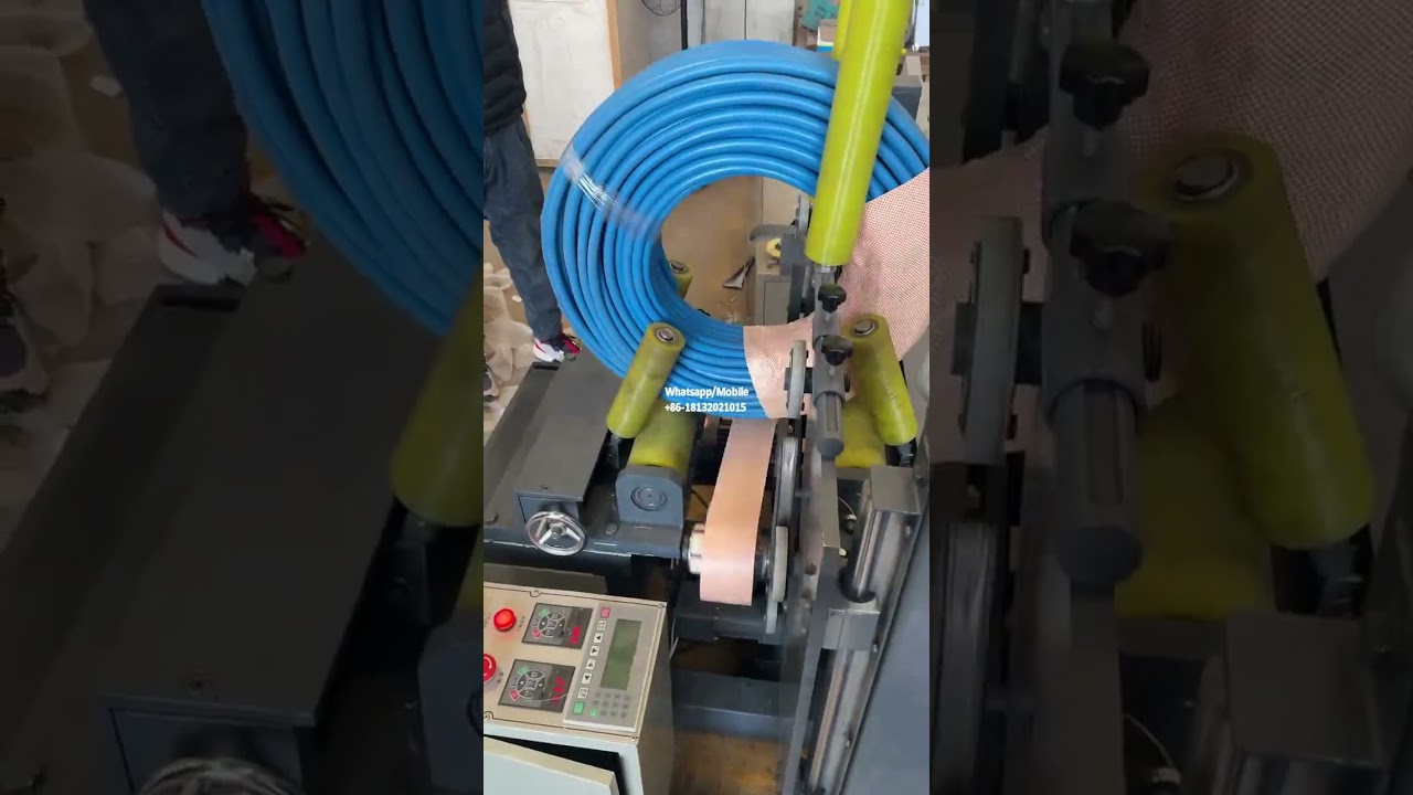 Wire Coil Wrapping Machine for Carbon Steel: Enhanced efficiency and compact design.
