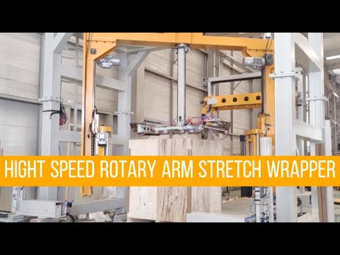 Rotary Arm Stretch Wrapping Machine