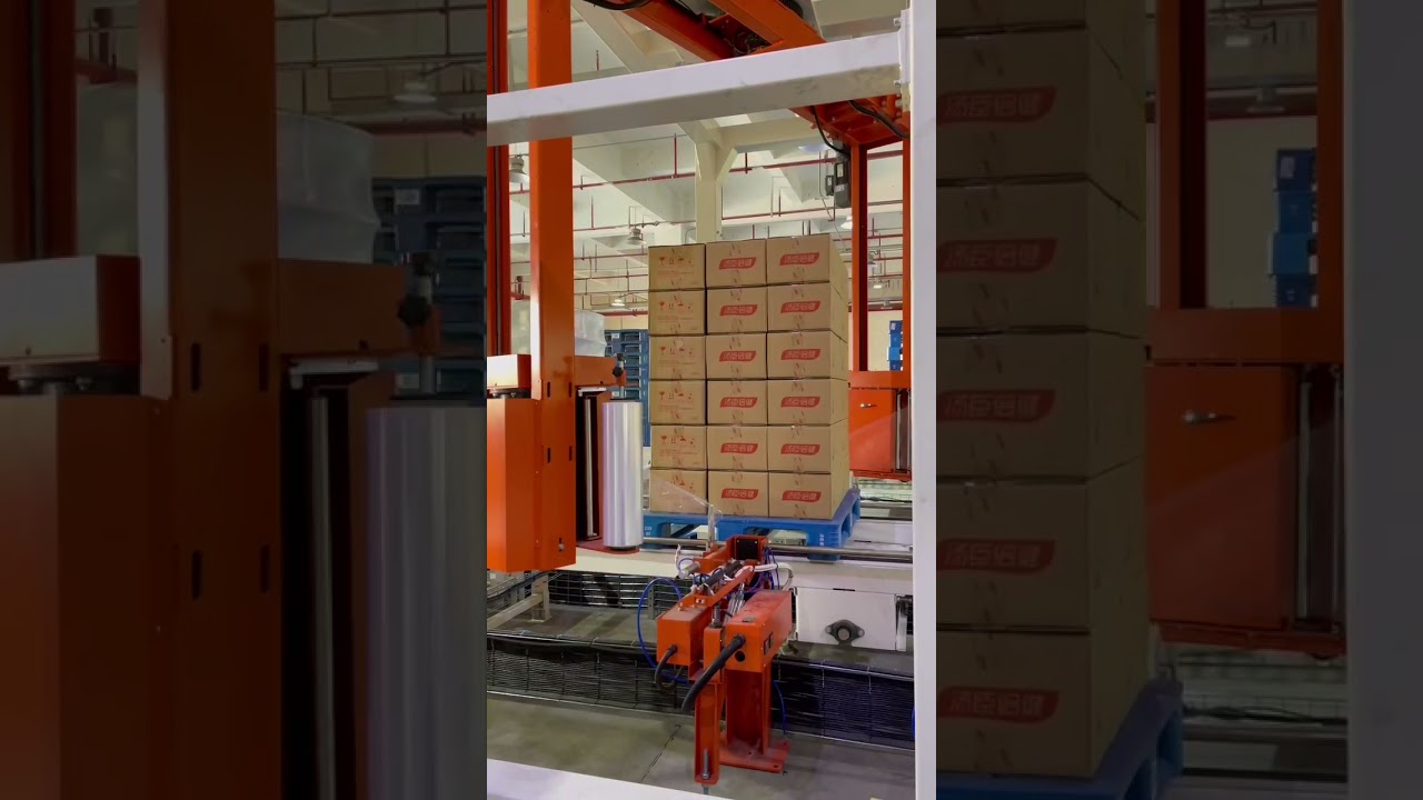 Rotary Arm Stretch Wrapping Machine