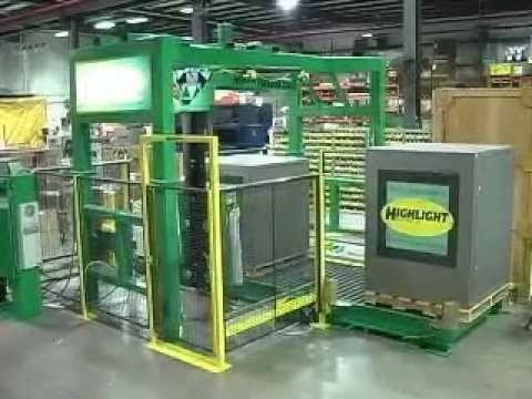 Automatic Industrial Rotary Arm Wrapper