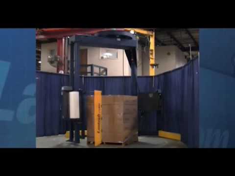 High-Speed Semi-Automatic Rotary Arm Wrapper