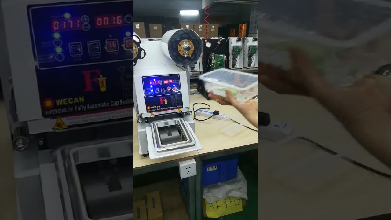 2020 Automatic Food Tray Sealing Machine for Sale