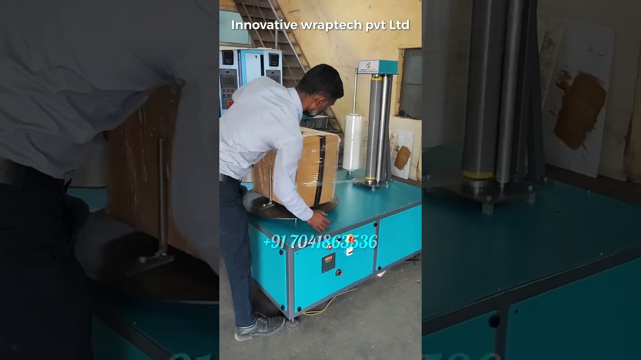 Affordable Cartoon Box Stretch Wrapping Machine