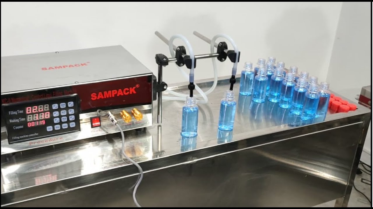 Affordable Dual-Head Liquid Bottle Filler: Compact Solution for Small-Scale Enterprises