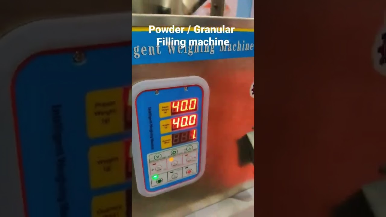 Affordable Granular Filling Machine with Smart Weighing
