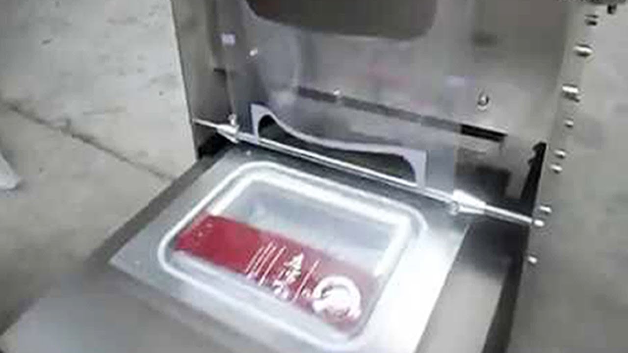 Affordable Manual Tray Sealing Machine: Quick Fast Food Tray Sealer