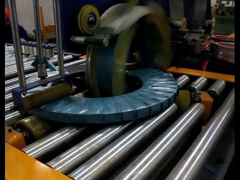 Aluminum Coil Packaging Line: Efficient Wrapping and Tapping Solution