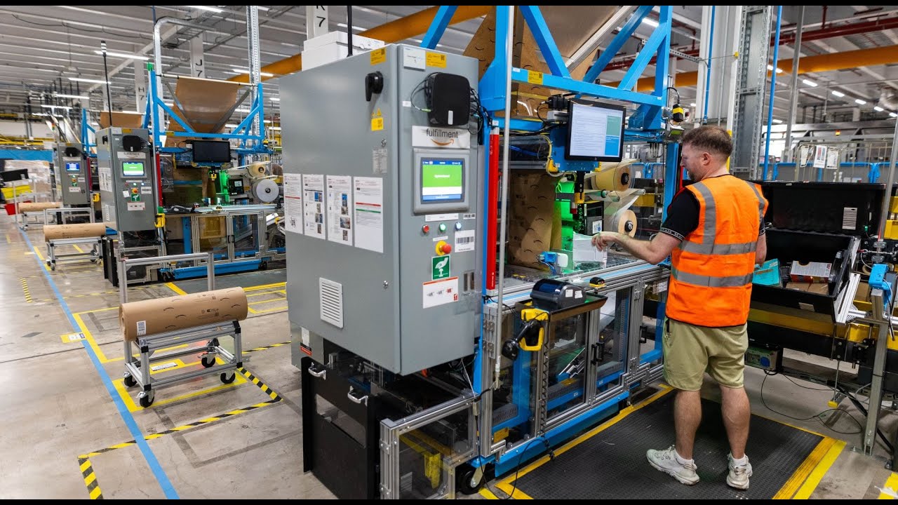 Amazon’s Innovative Bag Packaging Equipment Ensures Precise Customization for Paper Bags