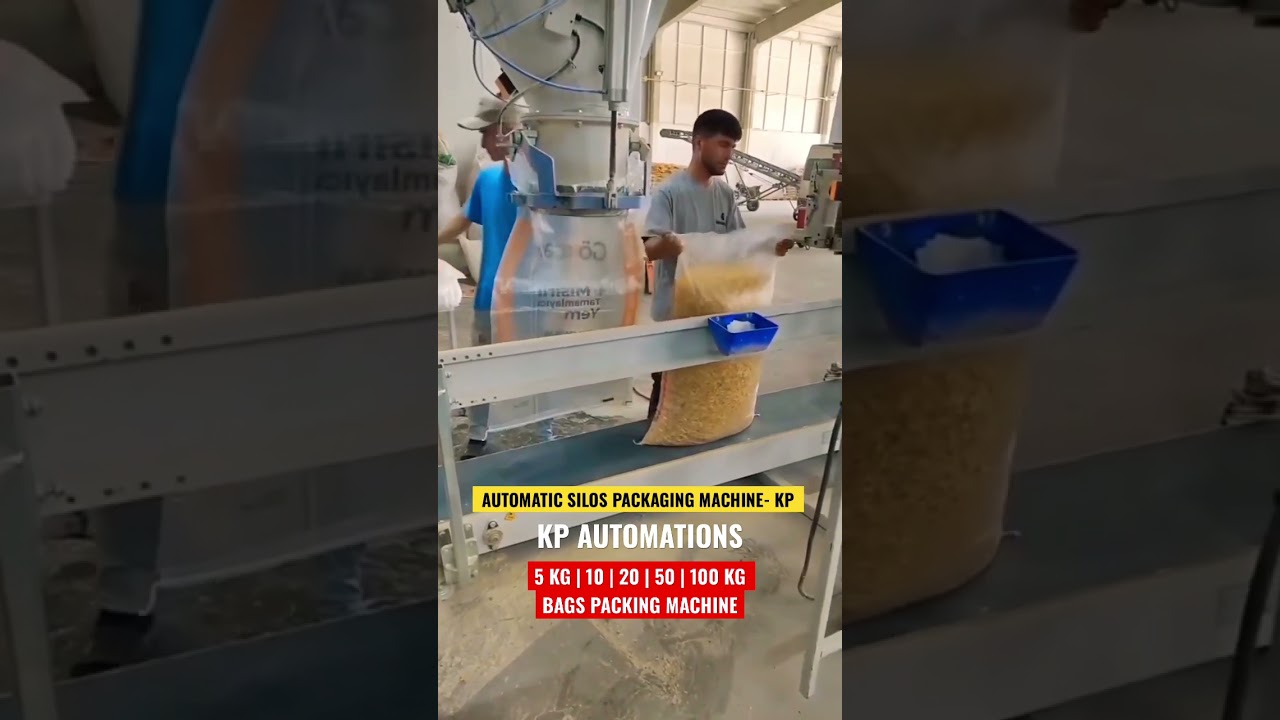 Automated 50 kg Bag Packing Machine for Pasta