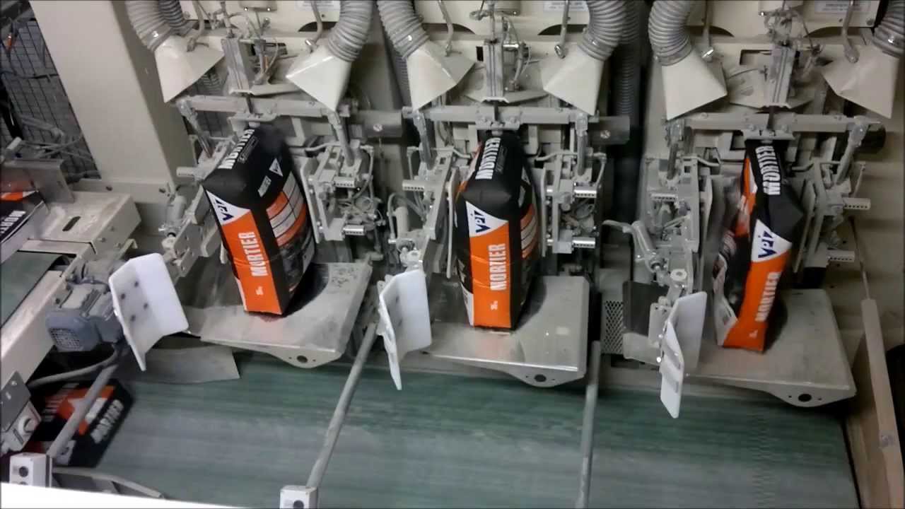 Automated Bagging Solution for Drymix Mortar Filling