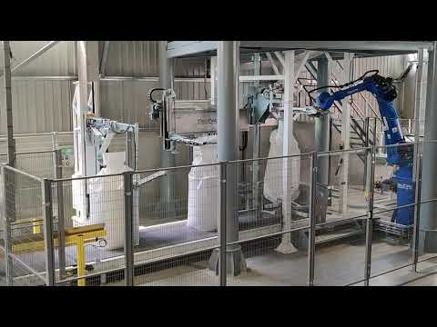 Automated Bulk Bag Filling Solution in Lithuania Automated Bulk Bag Filling Solution in Lithuania