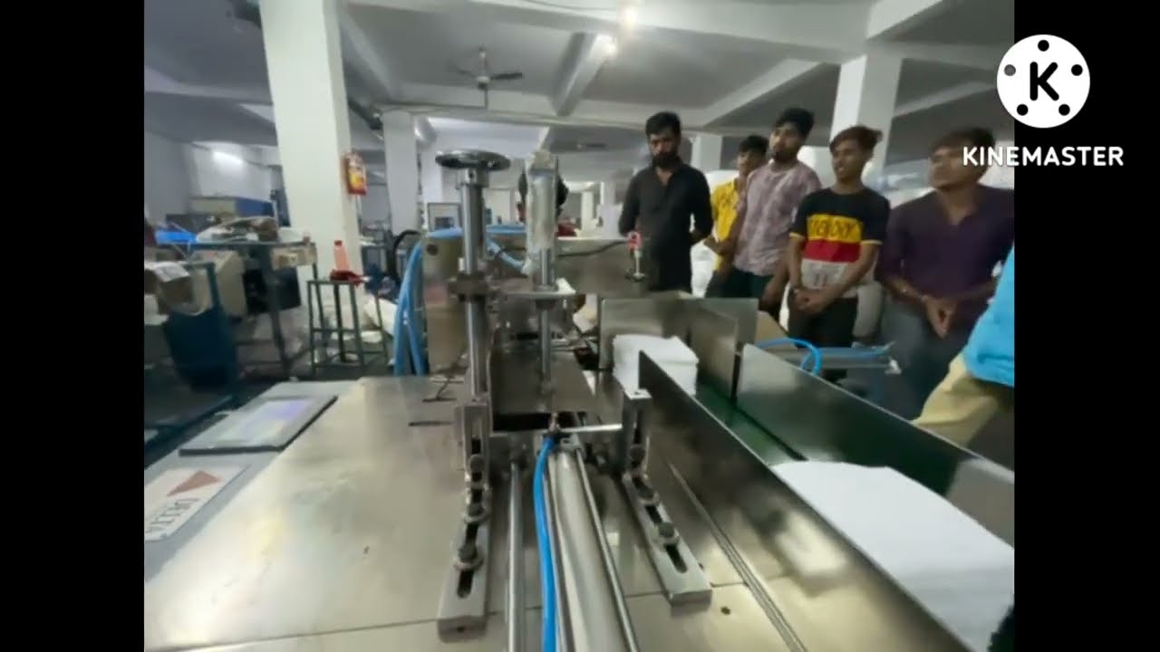 Automated Paper Napkin Packing Machine Automated Paper Napkin Packing Machine