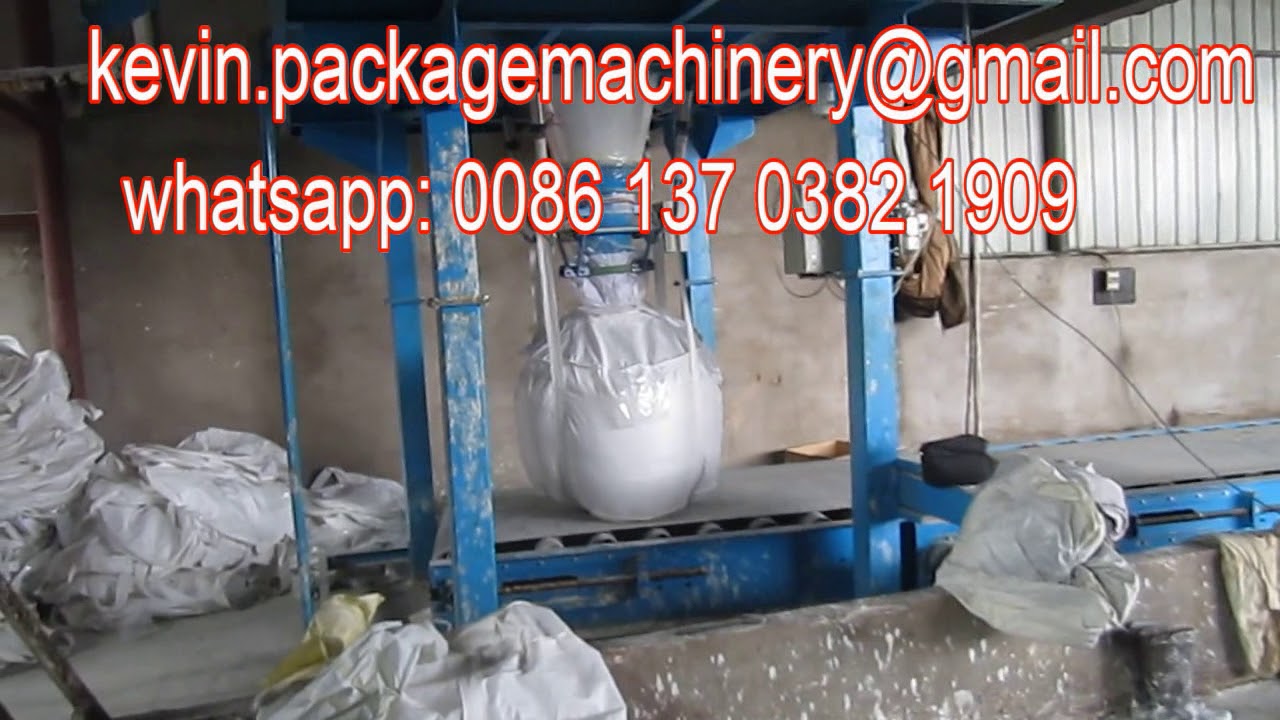 Automated Rice Packaging and Bulk Bag Filling System