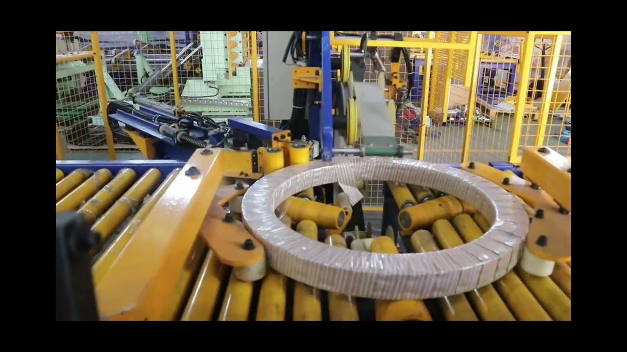 Automatic Aluminum Coil Wrapping and Packaging System
