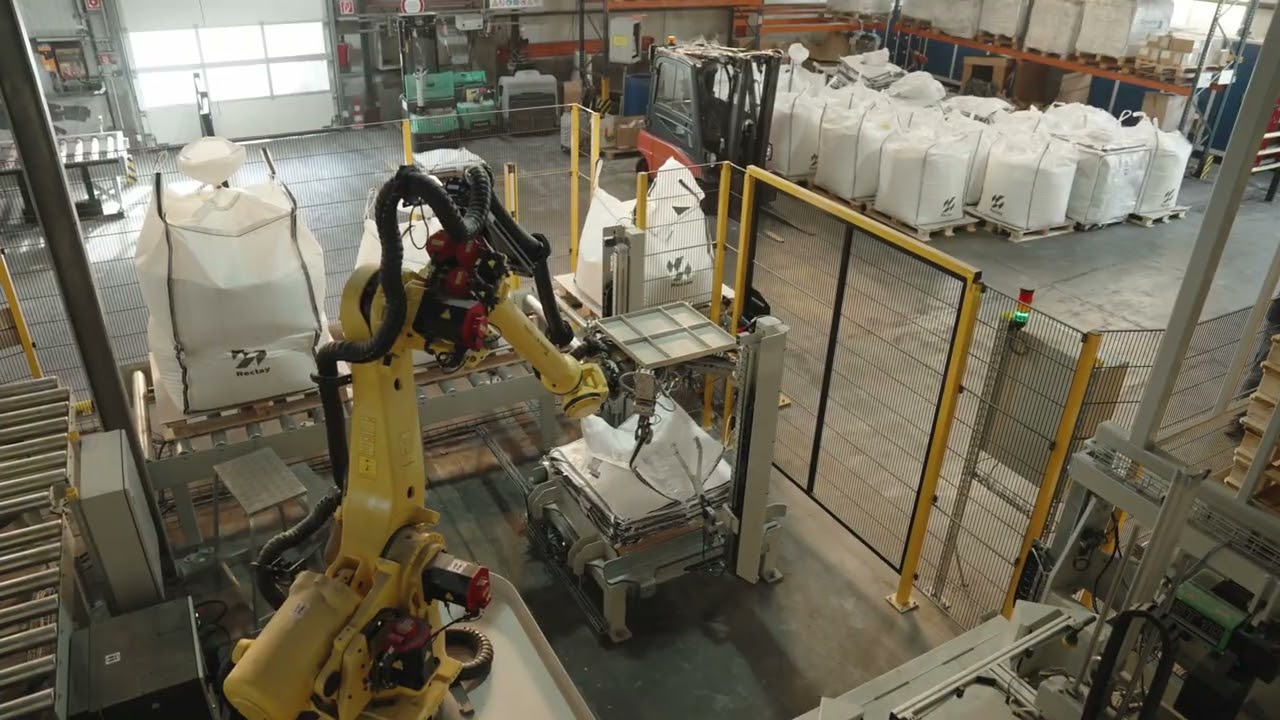 Automatic Bag Filling System for Big Bags
