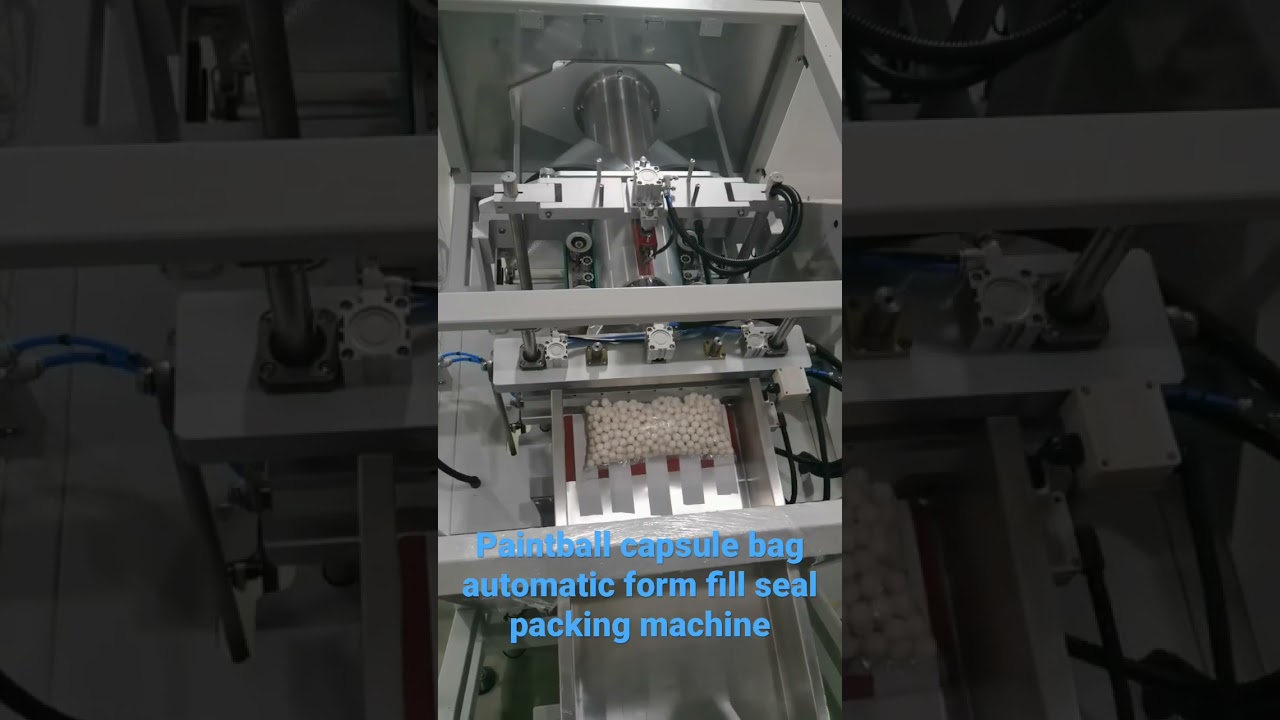 Automatic Bag Filling and Packing Machine for Paintball – CE Customization Automatic Bag Filling and Packing Machine for Paintball – CE Customization