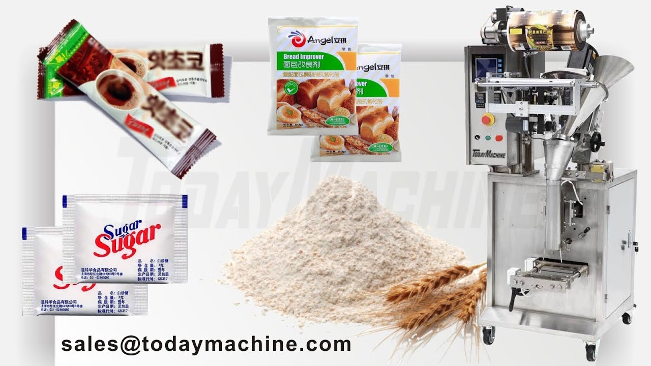 Automatic Bag Packing Machine with Auger Filling System