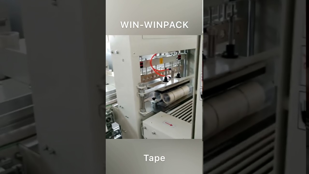 Automatic Cover Tape Sealing and Shrinking Machine Automatic Cover Tape Sealing and Shrinking Machine