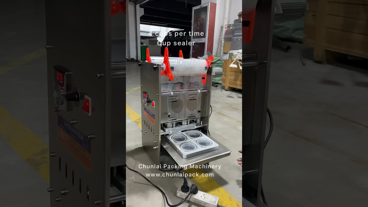 Automatic Filling and Packaging Machine for Tabletop Cup Sealing