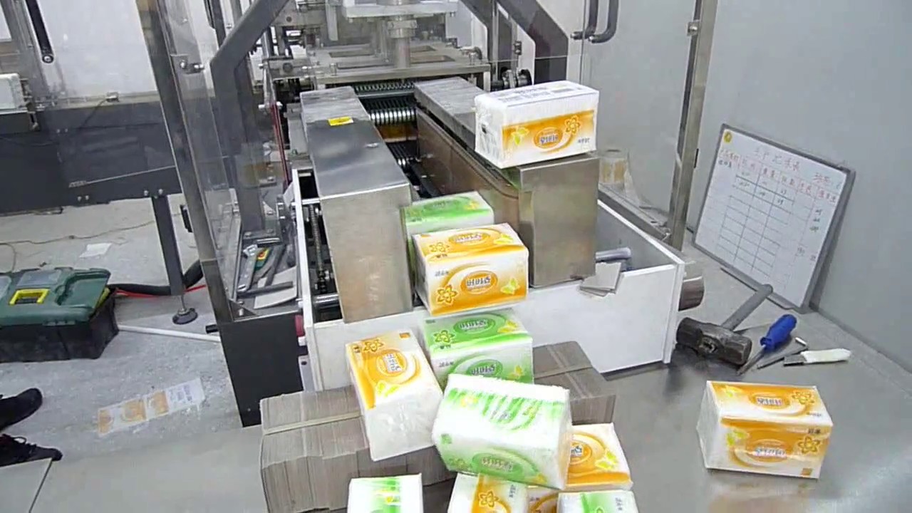 Automatic Napkin Packaging Machine Automatic Napkin Packaging Machine
