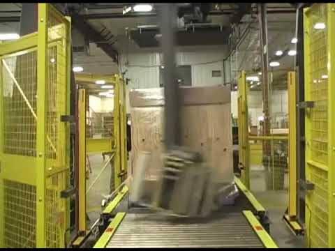 Automatic Rotary Arm Wrapper with Top and Bottom Board Folder