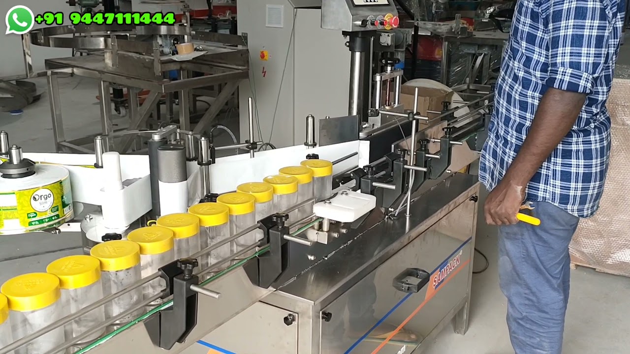 Automatic Round Bottle Labeling Machine for Efficient Packaging
