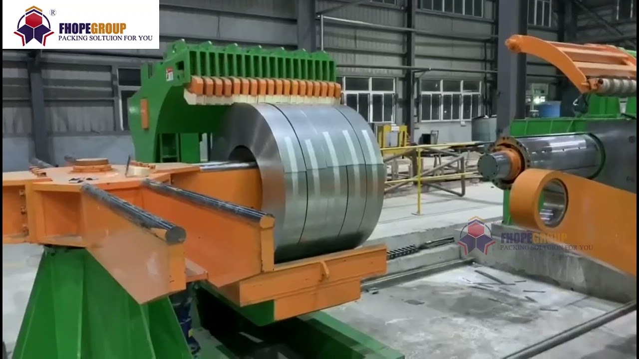 Automatic Slitting Coil Packaging Line