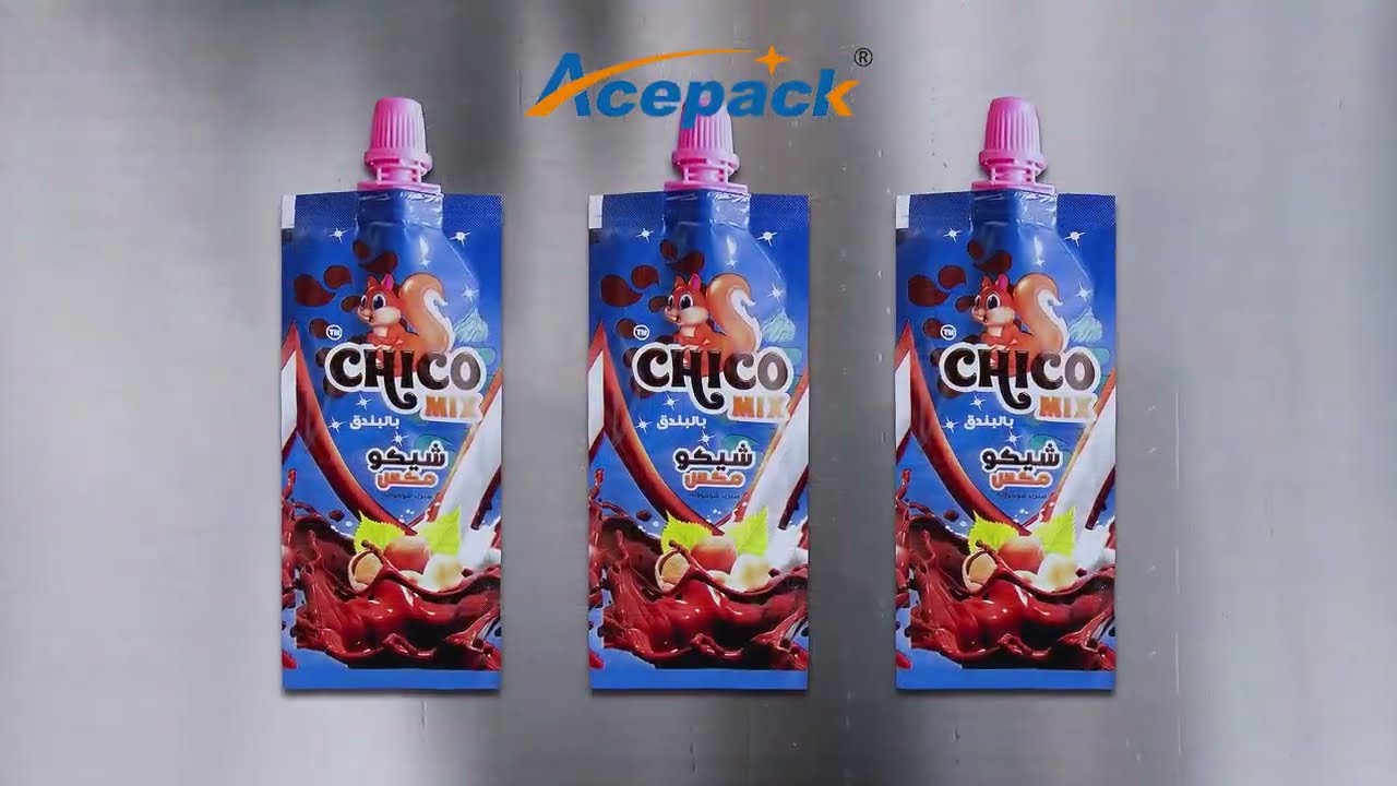 Automatic Spout Pouch Filler Automatic Spout Pouch Filler