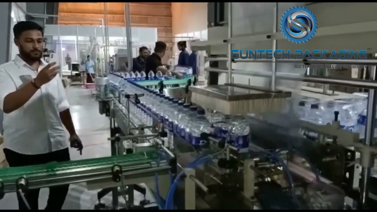 Automatic Water Bottle Shrink Wrap Machine Automatic Water Bottle Shrink Wrap Machine