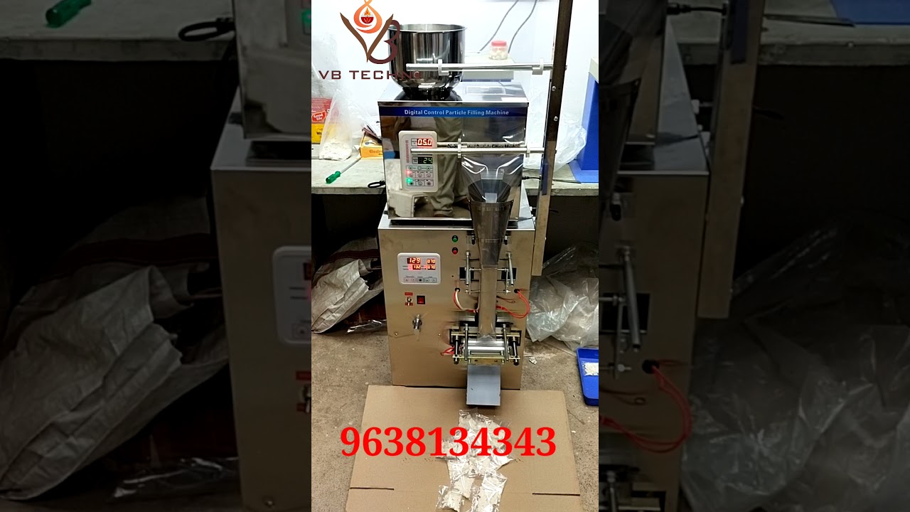 Automatic Weighing & Packing Machine with Pouch Sealing