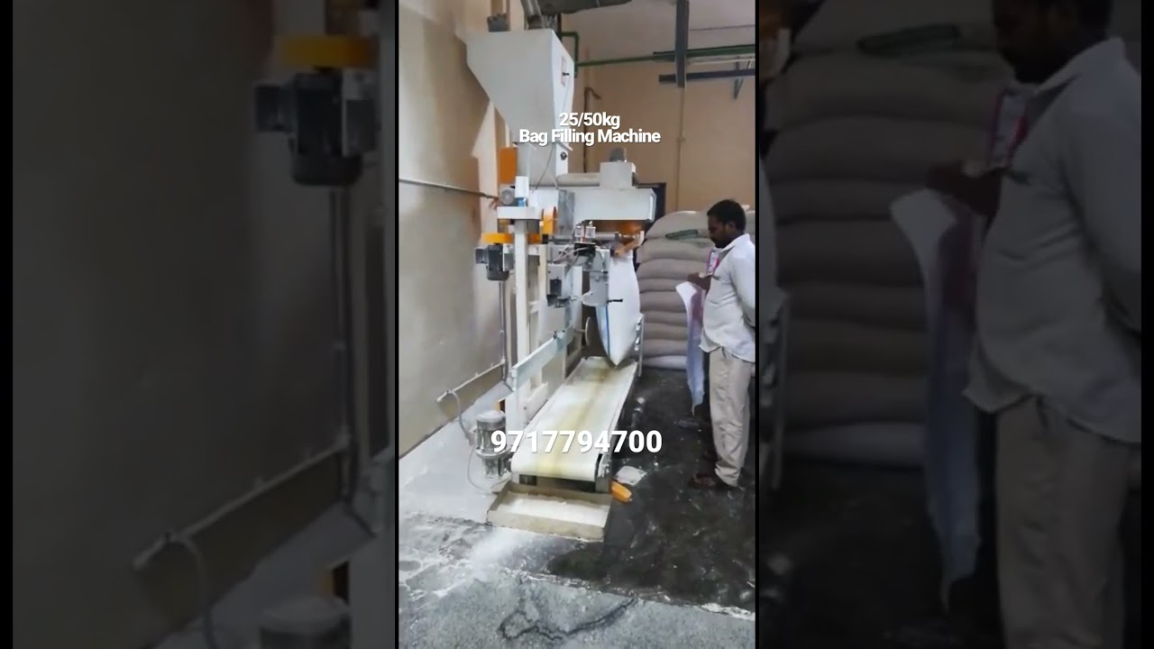 Bag Filling Machine for Wheat Flour – Up to 50 kg Capacity