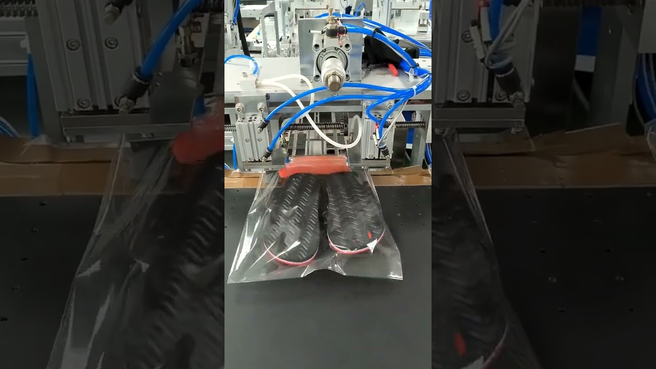 Bagging Machine for Flip Flops